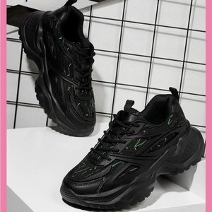 Lace Up Chunky Sneakers